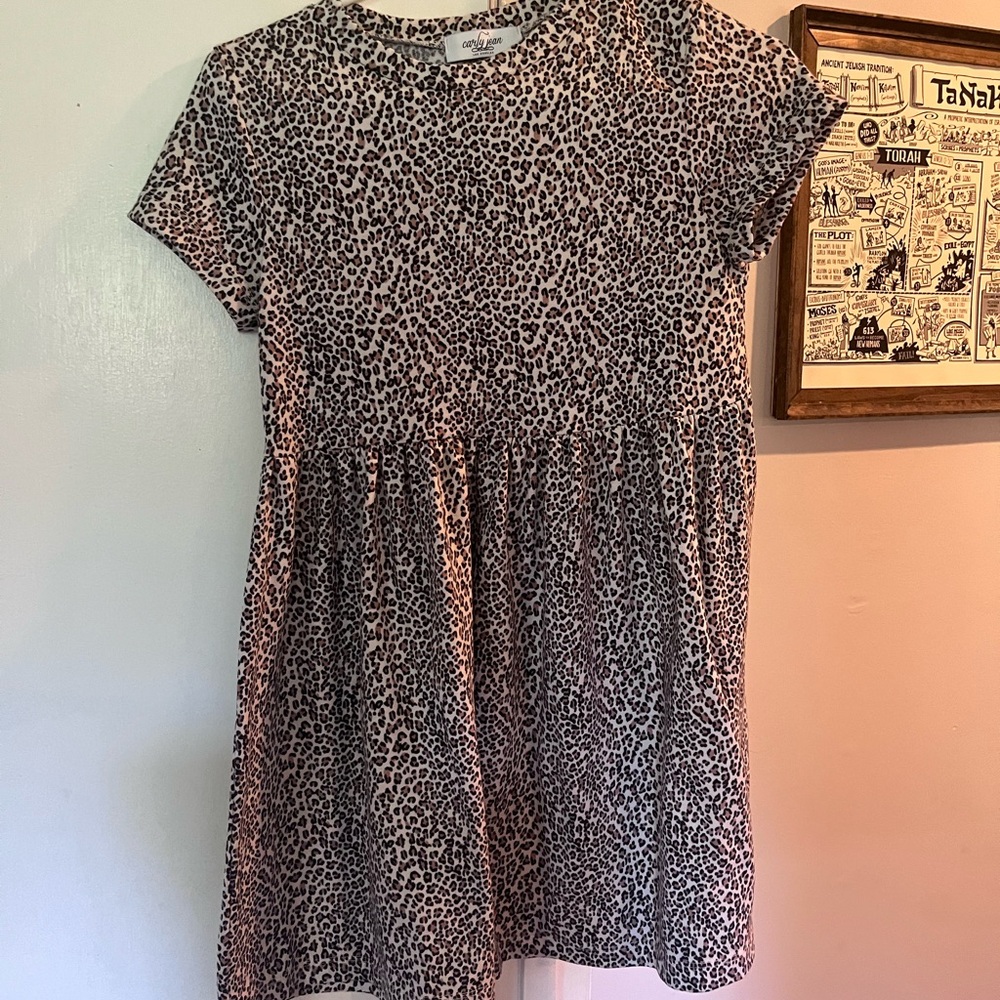 Carly Jean Los Angeles Leopard Tunic Dress